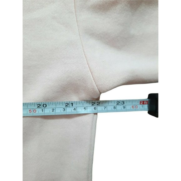 TOM & JERRY Women's button down shirt  light Pink Oversize size M New NWT - Picture 7 of 7